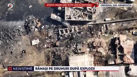 Rămași pe drumuri după explozia de la Crevedia. Oamenii au pierdut agoniseala de o viață